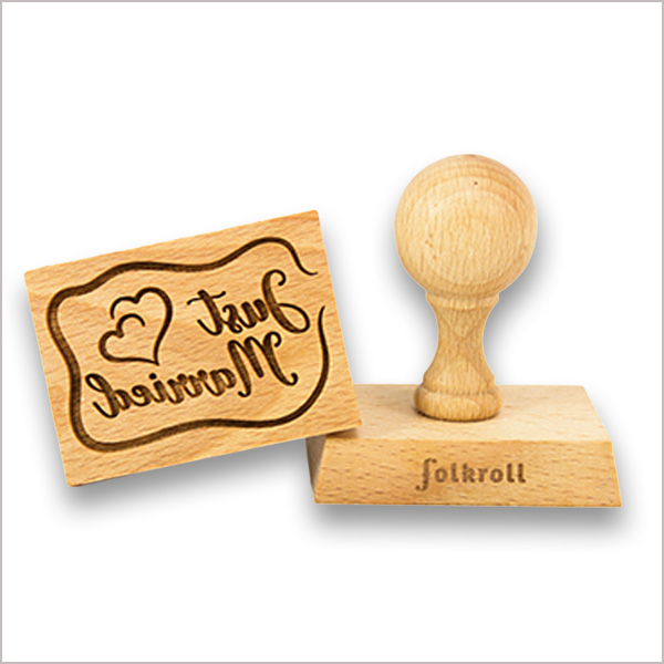 Keksstempel Just Married